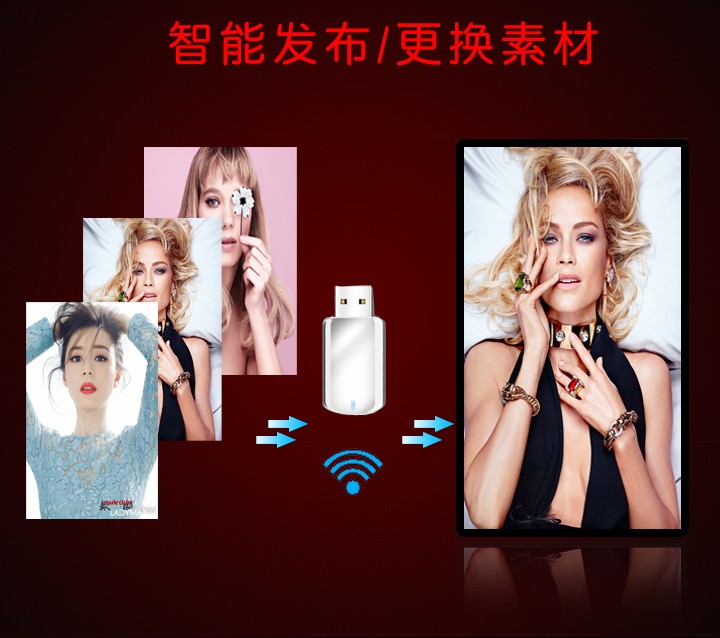 標(biāo)準(zhǔn)版壁掛式液晶廣告機