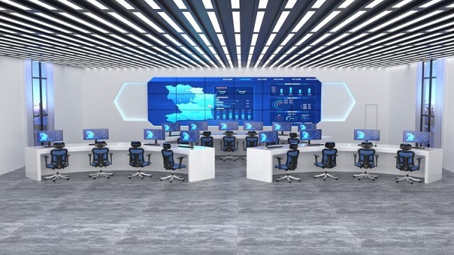 華邦瀛液晶拼接屏效果圖