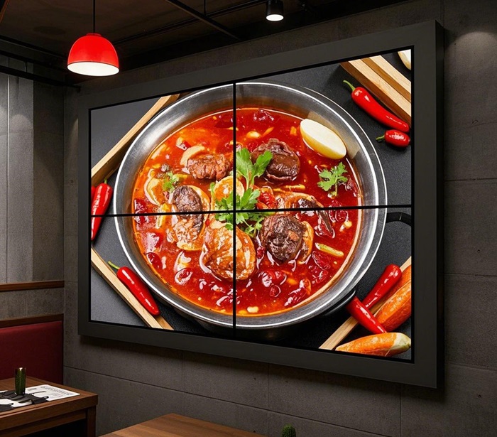 探秘！75寸液晶拼接屏為何只能是4塊拼接？