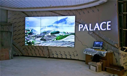 深圳市南山區來福士廣場液晶拼接屏項目